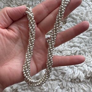 Sterling Silver Chunky Rope Chain